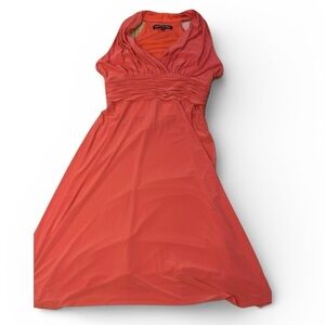 Jones Wear Midi Coral Dress Sz 12
